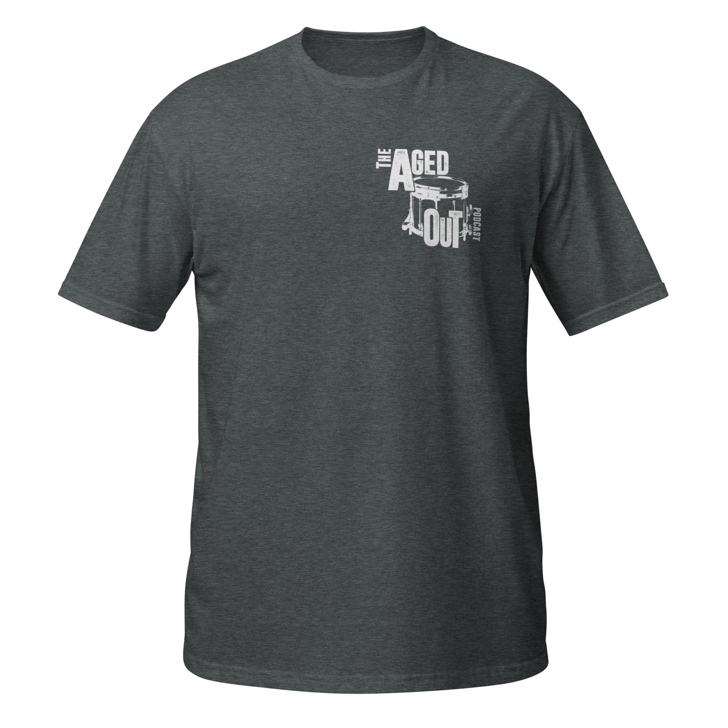 Unisex Aged Out Logo T-Shirt (Dark Grey)